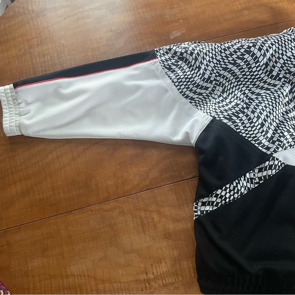 Vintage 80s LAVON Funky Half-Zip Windbreaker. Size: Large - Picture 7 of 8